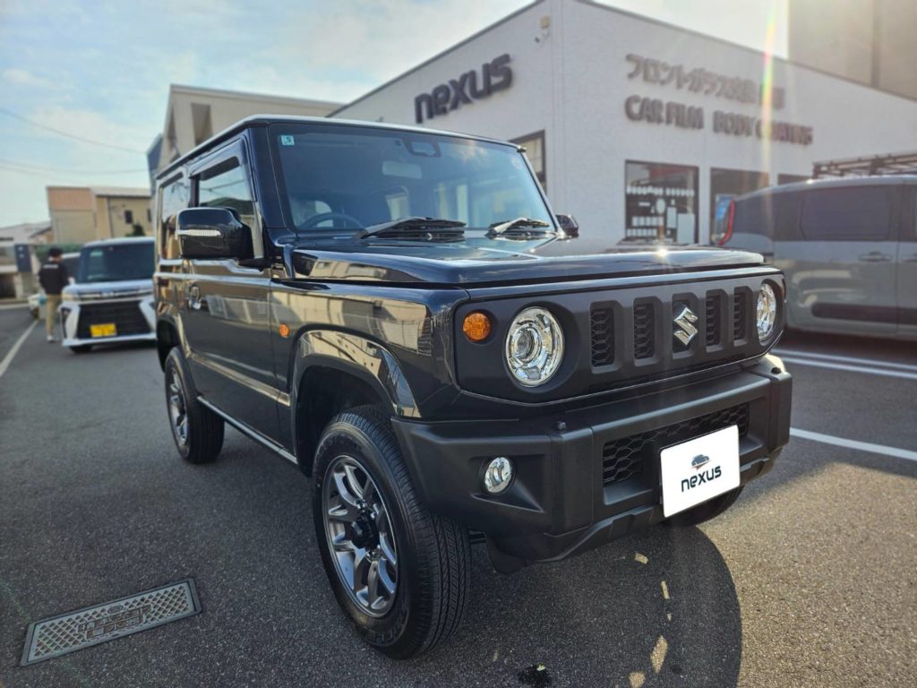 岡山市のお客様にコーティング(3D Hybrid)　ジムニー【nexus株式会社】