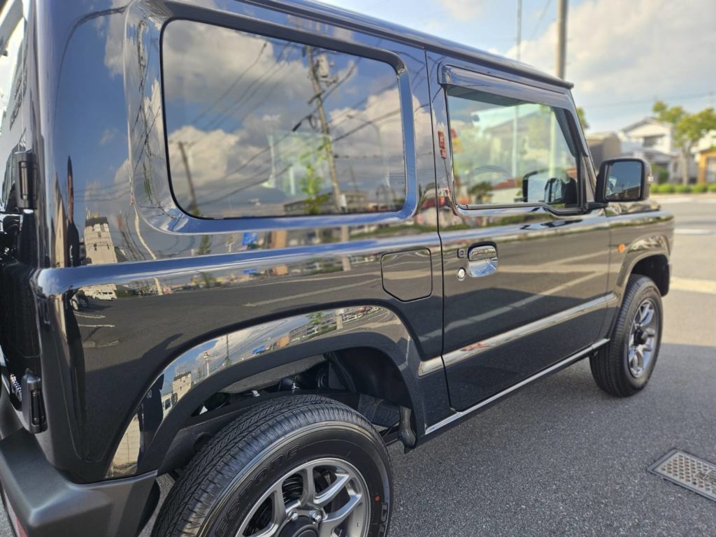 岡山市のお客様にコーティング(3D Hybrid)　ジムニー【nexus株式会社】