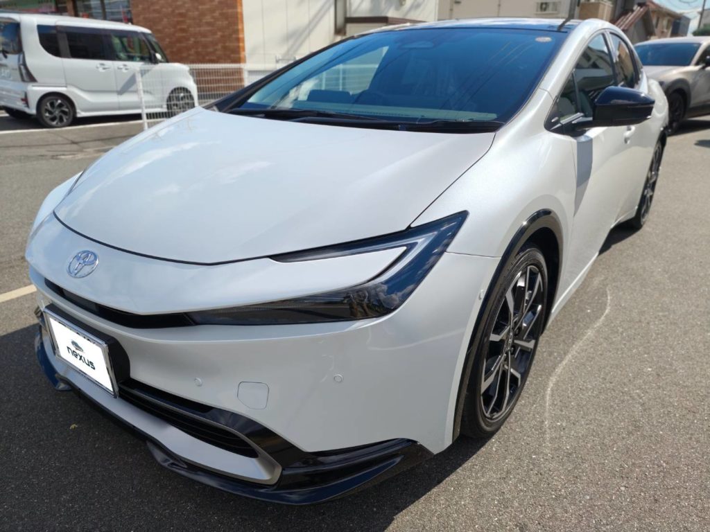 岡山市のお客様にコーティングメンテナンス　プリウス【nexus株式会社】