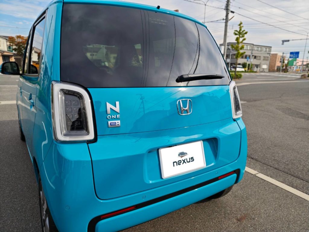 岡山市のお客様にコーティング(3D Hybrid)+フィルム(ゴースト) N-ONEe【nexus株式会社】