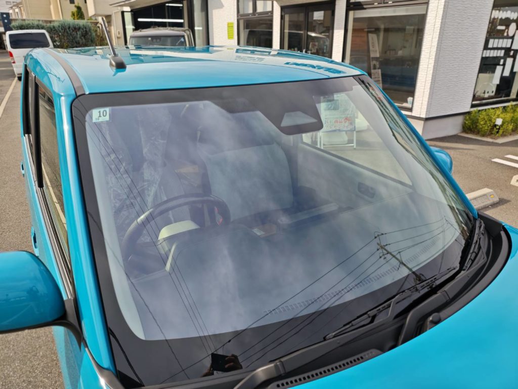 岡山市のお客様にコーティング(3D Hybrid)+フィルム(ゴースト) N-ONEe【nexus株式会社】