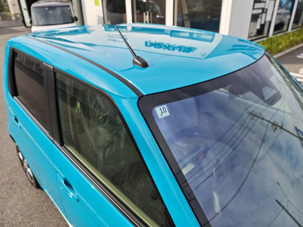 岡山市のお客様にコーティング(3D Hybrid)+フィルム(ゴースト) N-ONEe【nexus株式会社】