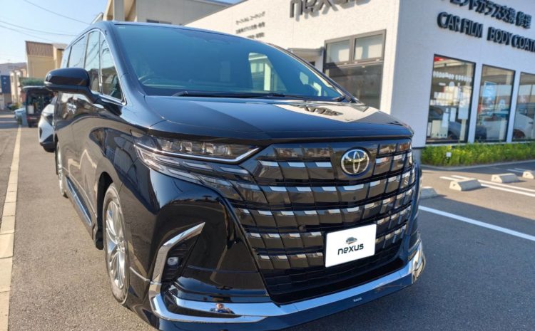 瀬戸内市のお客様にコーティング(3D Hybrid)+フィルム(スタンダード)　アルファード【nexus株式会社】