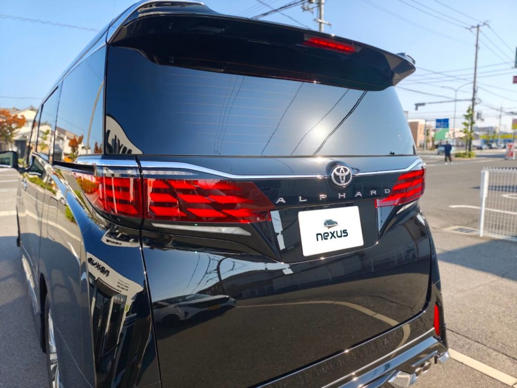 瀬戸内市のお客様にコーティング(3D Hybrid)+フィルム(スタンダード)　アルファード【nexus株式会社】