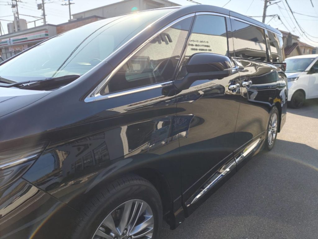 瀬戸内市のお客様にコーティング(3D Hybrid)+フィルム(スタンダード)　アルファード【nexus株式会社】