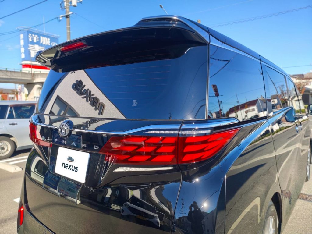 岡山市のお客様にコーティング(3D Hybrid)　アルファード【nexus株式会社】