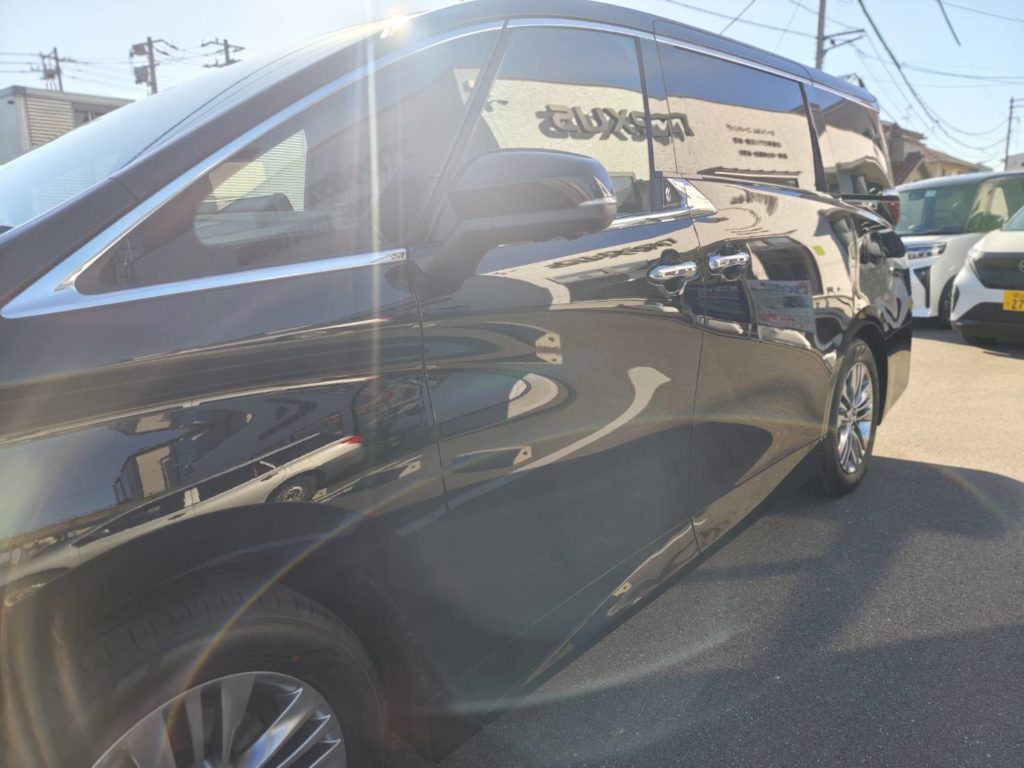 岡山市のお客様にコーティング(3D Hybrid)　アルファード【nexus株式会社】