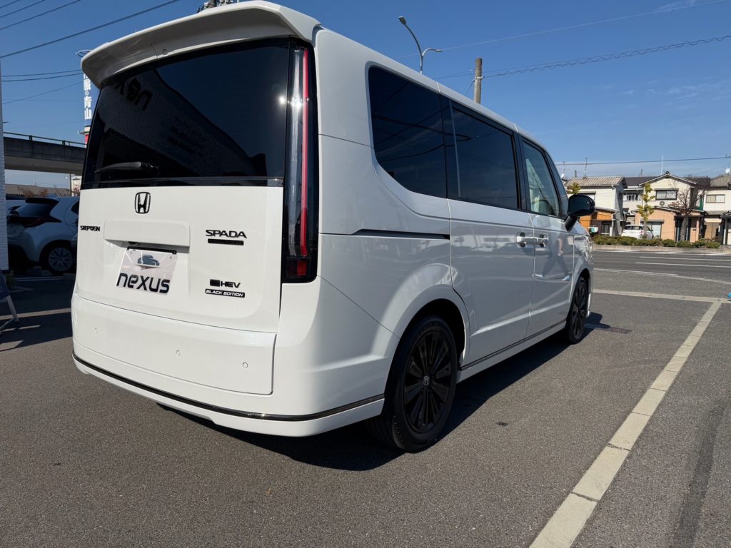 岡山市のお客様にカーフィルム(シルフィード15％) ステップワゴン【nexus株式会社】