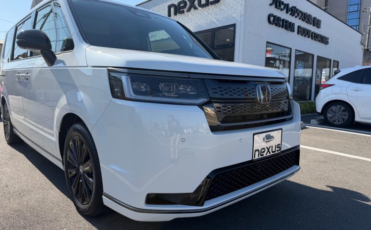 岡山市のお客様にカーフィルム(シルフィード15％) ステップワゴン【nexus株式会社】