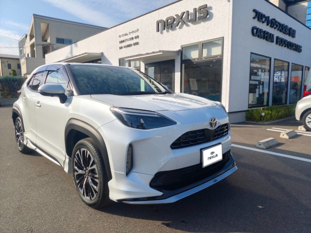 玉野市のお客様にコーティングメンテナンス　ヤリスクロス【nexus株式会社】