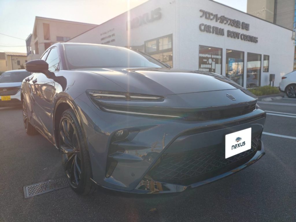 倉敷市のお客様にコーティング(セラミックウルトラ)+フィルム(シルフィード)施工 クラウンスポーツ【nexus株式会社】