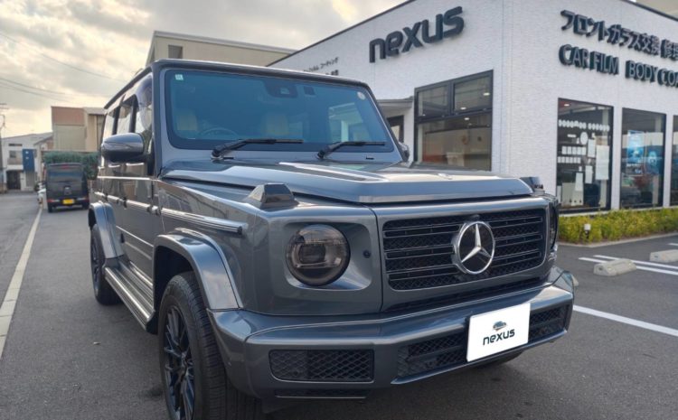 岡山市のお客様にコーティングメンテナンス　Gクラス【nexus株式会社】