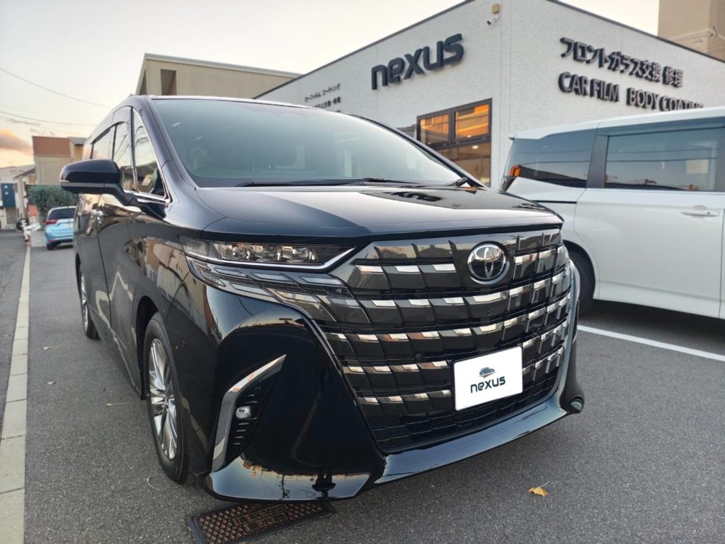 岡山市のお客様にコーティング(HEAL PLUS)　アルファード【nexus株式会社】