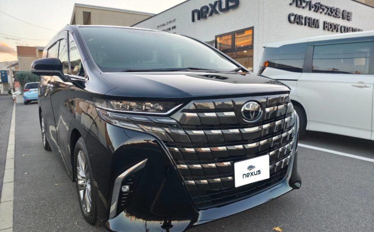 岡山市のお客様にコーティング(HEAL PLUS)　アルファード【nexus株式会社】