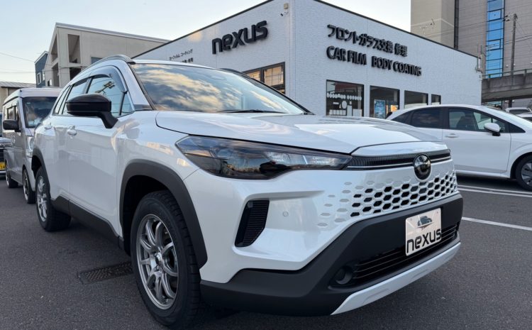 岡山市のお客様にカーフィルム(スタンダード2％)　カローラクロス【nexus株式会社】