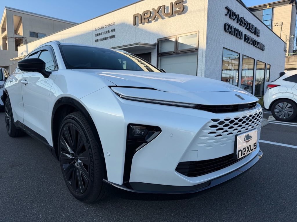 笠岡市のお客様にカーフィルム(フロント遮熱+リアフィルム) クラウンエステート【nexus株式会社】