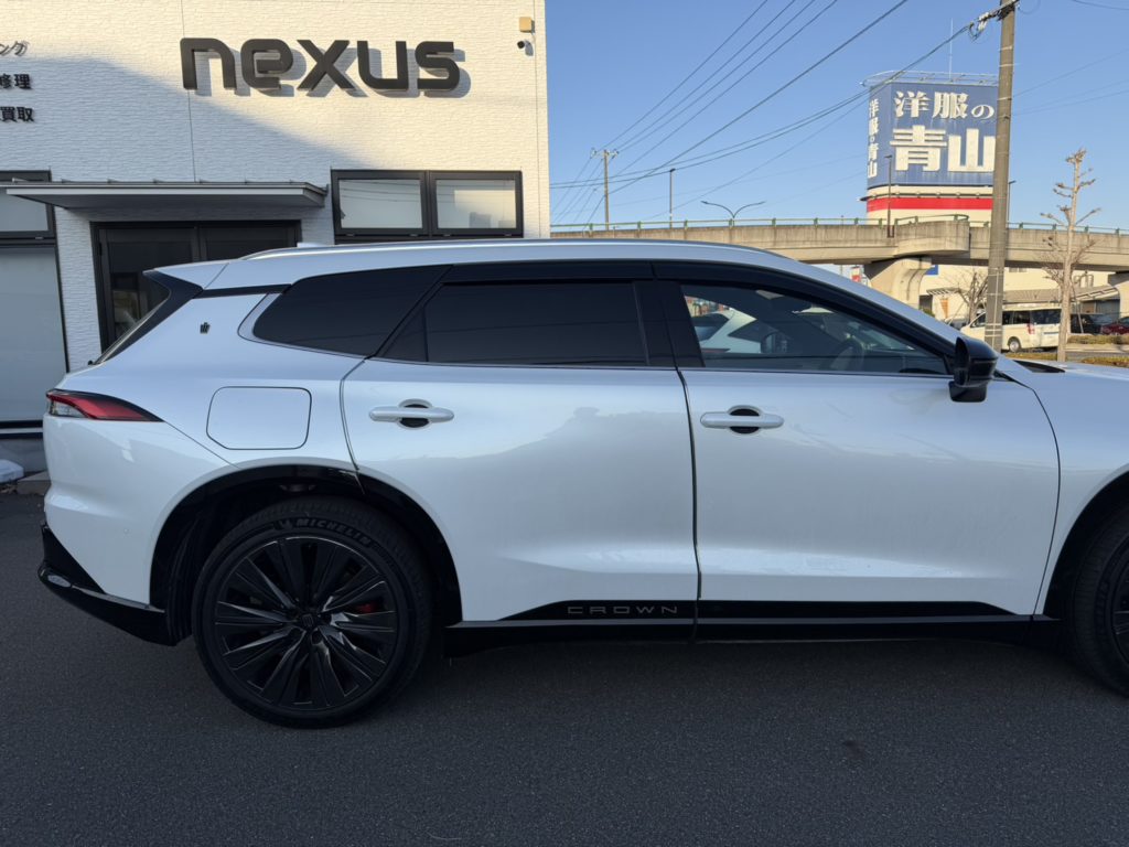 笠岡市のお客様にカーフィルム(フロント遮熱+リアフィルム) クラウンエステート【nexus株式会社】