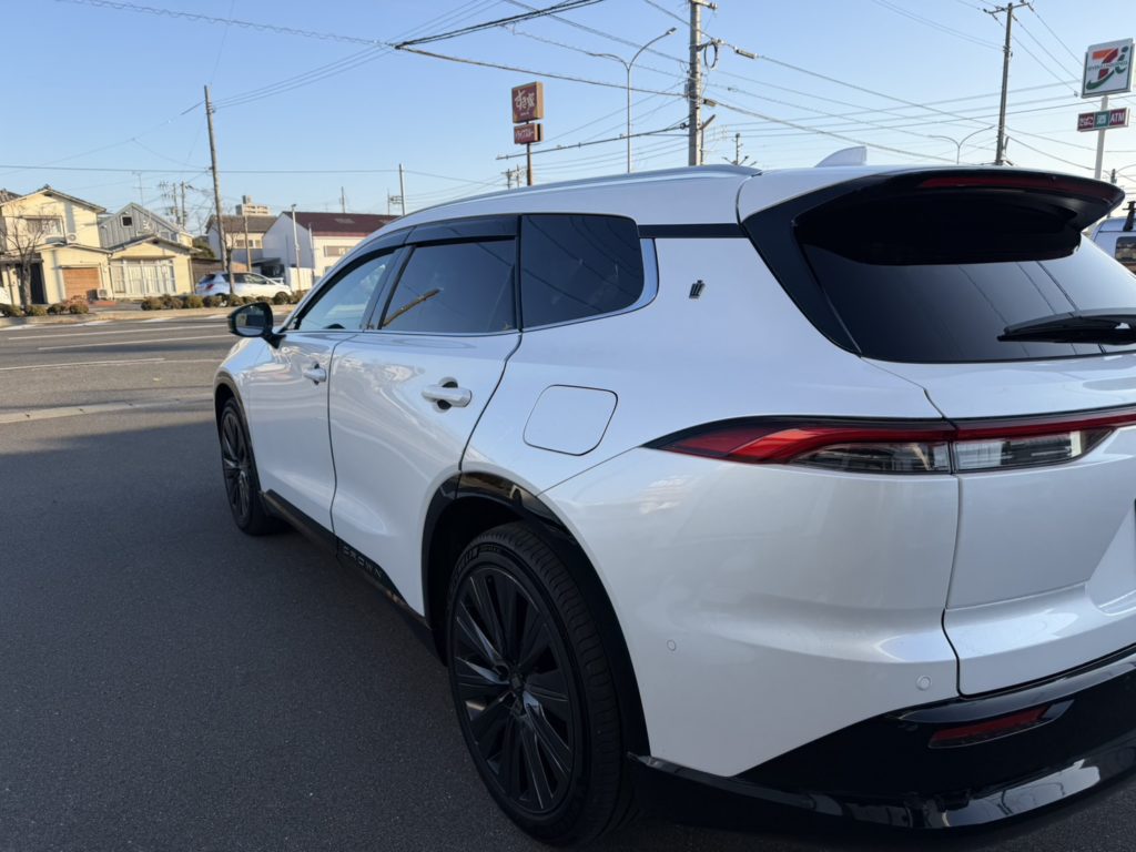 笠岡市のお客様にカーフィルム(フロント遮熱+リアフィルム) クラウンエステート【nexus株式会社】