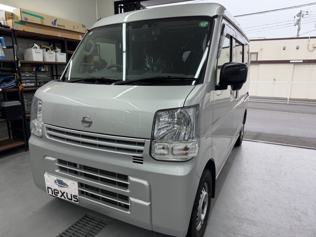 千葉県のお客様にフロントガラス飛び石修理　クリッパー【nexus株式会社】