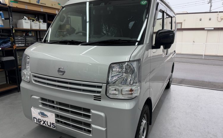 千葉県のお客様にフロントガラス飛び石修理　クリッパー【nexus株式会社】