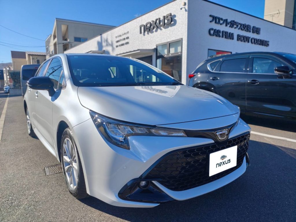 倉敷市のお客様にコーティング(プレミアム)　カローラスポーツ【nexus株式会社】