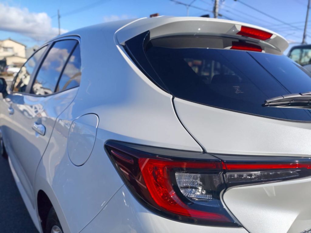 倉敷市のお客様にコーティング(プレミアム)　カローラスポーツ【nexus株式会社】