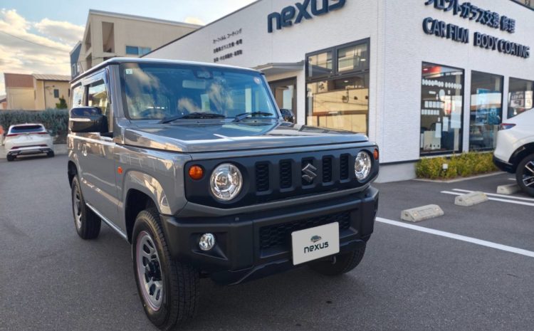 岡山市のお客様にコーティング(3D Hybrid)　ジムニー【nexus株式会社】