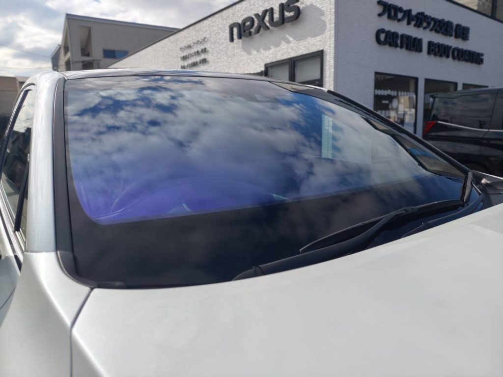 福山市のお客様にコーティング(プレミアム) +フィルム(ゴースト)　ハリアー【nexus株式会社】