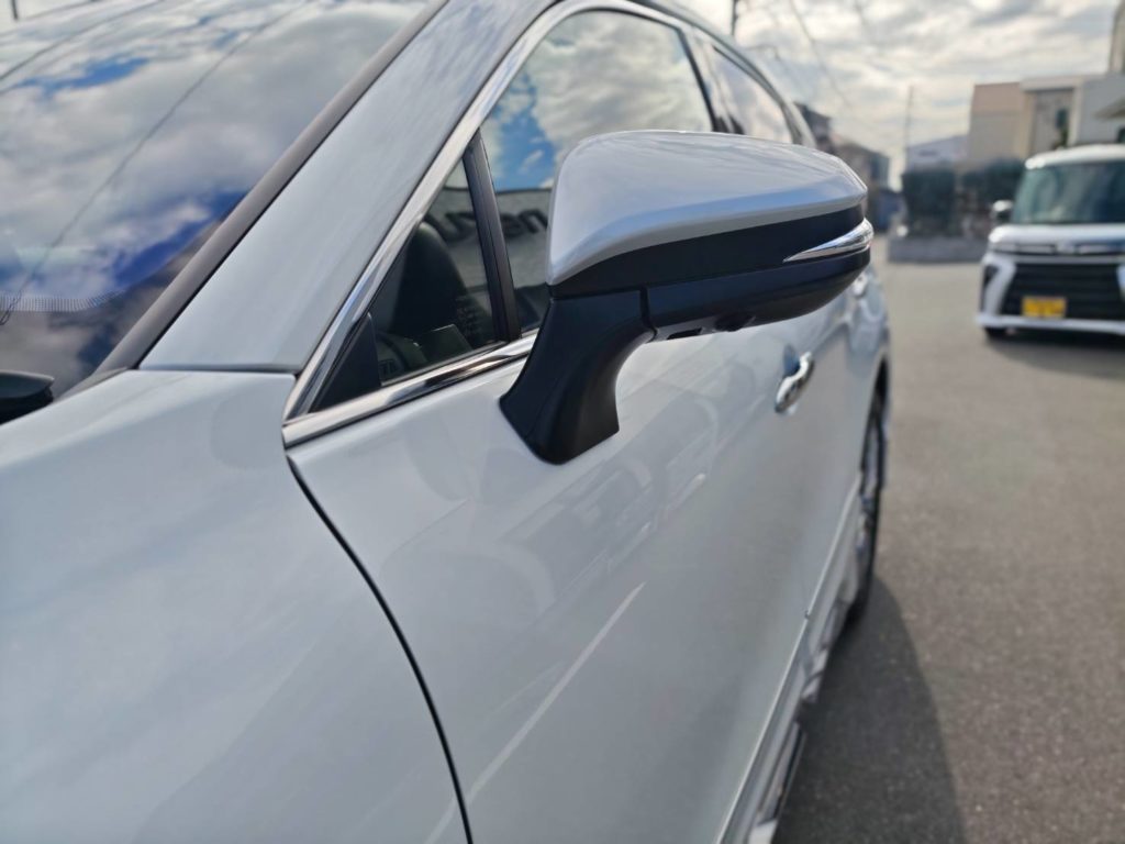 福山市のお客様にコーティング(プレミアム) +フィルム(ゴースト)　ハリアー【nexus株式会社】