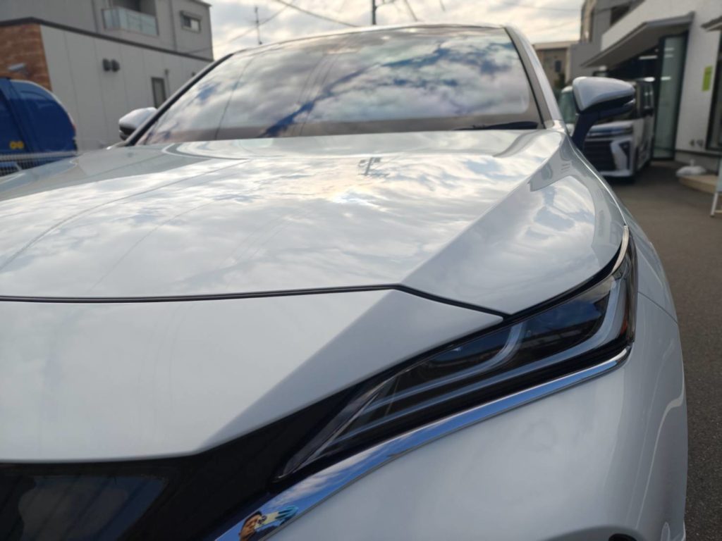 福山市のお客様にコーティング(プレミアム) +フィルム(ゴースト)　ハリアー【nexus株式会社】