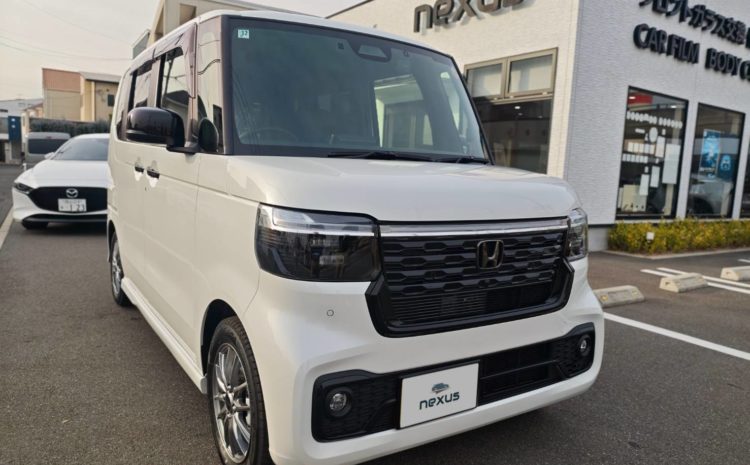 和気郡のお客様にコーティング(3D Hybrid)+フィルム(スタンダード)　N-BOX【nexus株式会社】