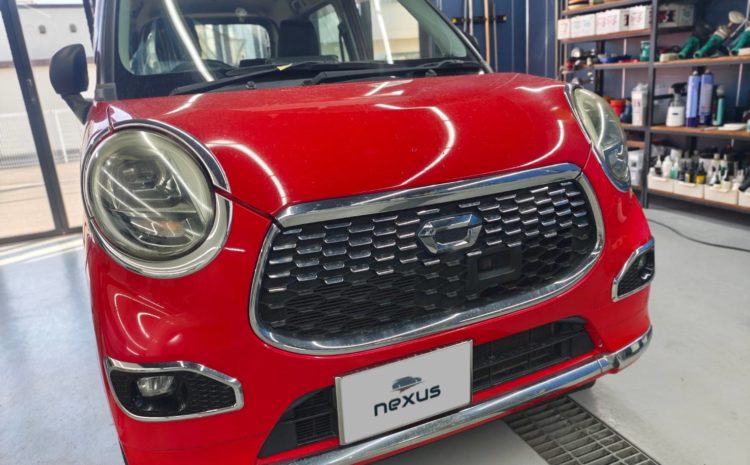 瀬戸内市のお客様にフロントガラス交換　キャスト【nexus株式会社】