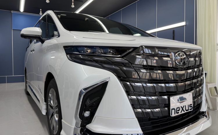 岡山市のお客様にコーティング(3D Hybrid)　アルファード【nexus株式会社】