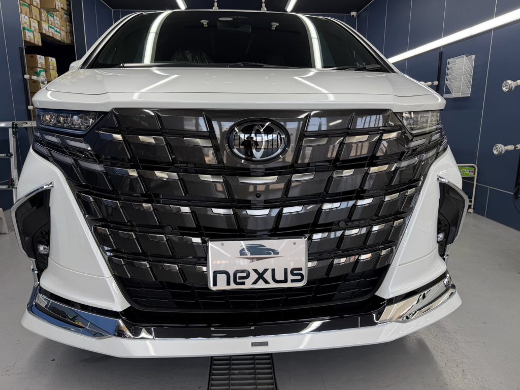 岡山市のお客様にコーティング(3D Hybrid) アルファード【nexus株式会社】