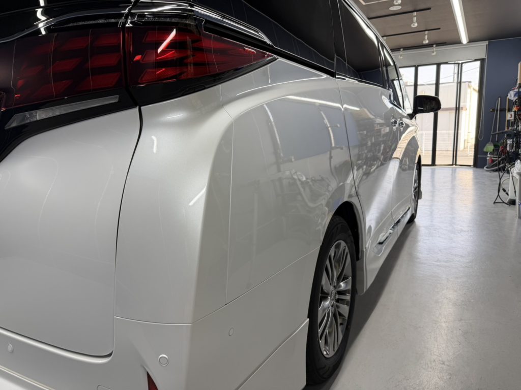 岡山市のお客様にコーティング(3D Hybrid) アルファード【nexus株式会社】