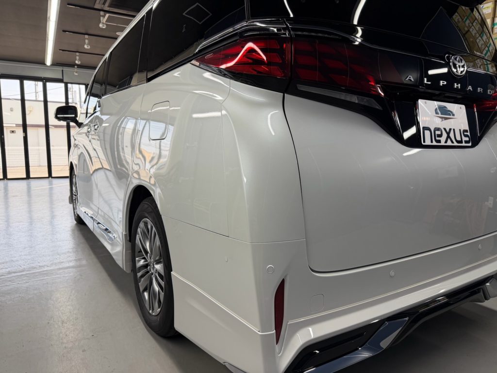 岡山市のお客様にコーティング(3D Hybrid) アルファード【nexus株式会社】
