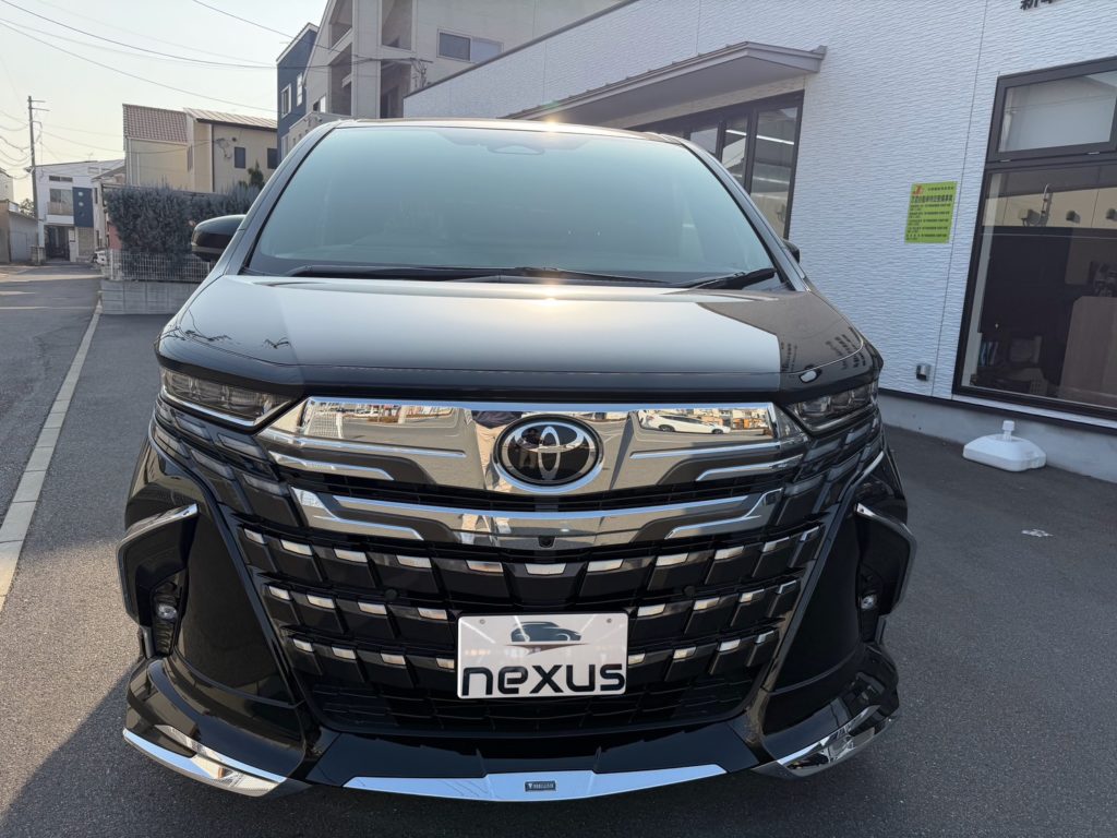 岡山市のお客様にカーフィルム(スタンダード)　アルファード【nexus株式会社】