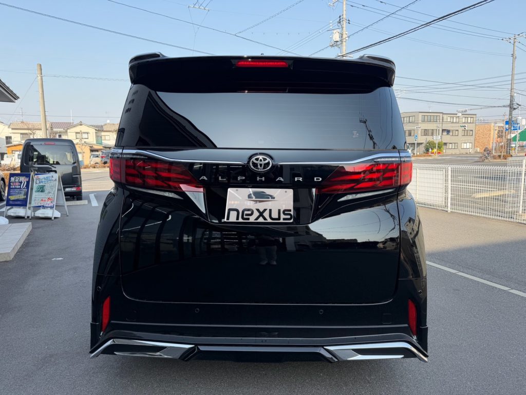 岡山市のお客様にカーフィルム(スタンダード)　アルファード【nexus株式会社】