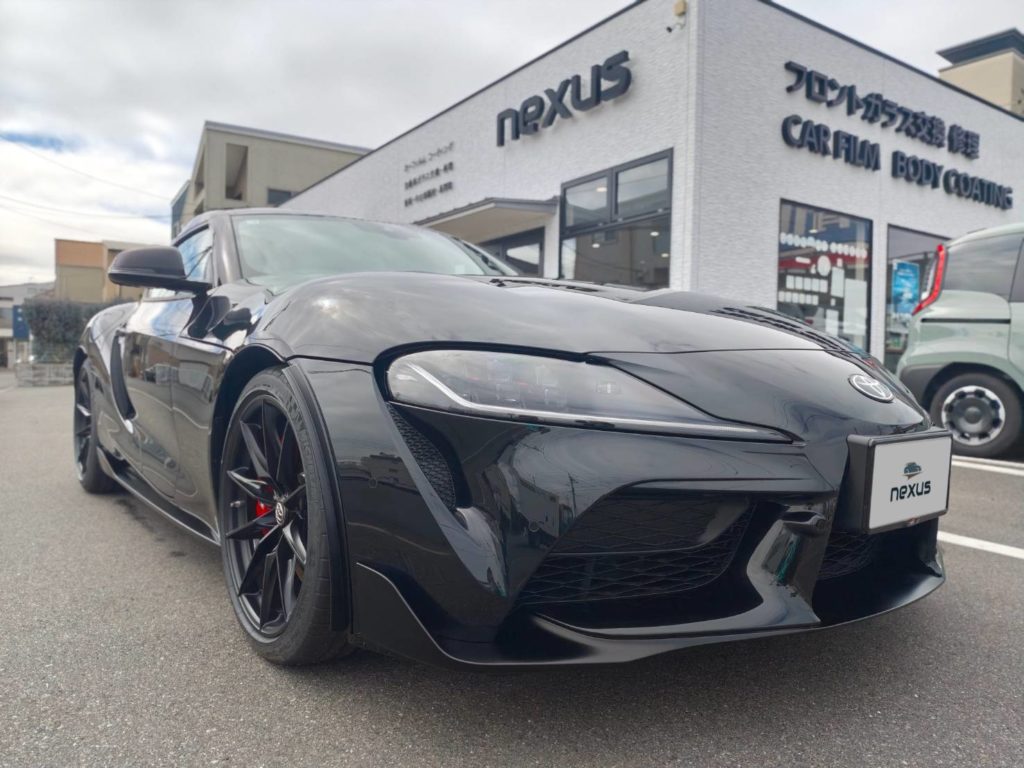 岡山市のお客様にコーティング(HEAL LITE) スープラ【nexus株式会社】