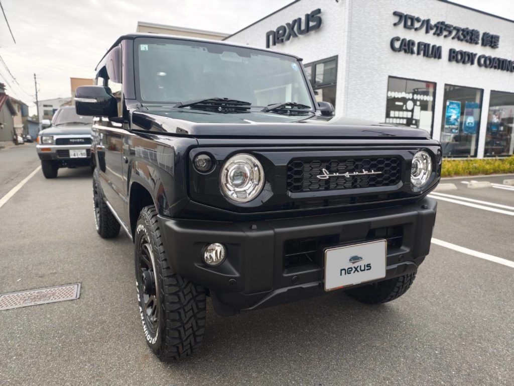 瀬戸内市のお客様にコーティング(3D Hybrid) ジムニー【nexus株式会社】