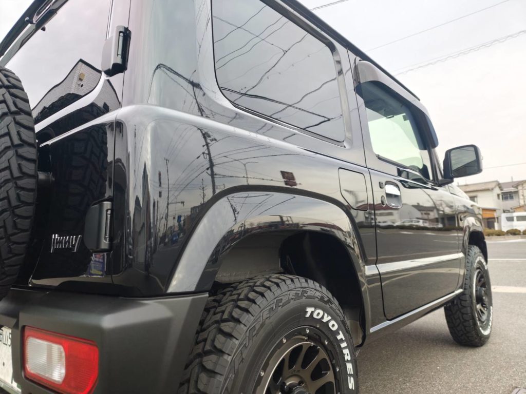 瀬戸内市のお客様にコーティング(3D Hybrid) ジムニー【nexus株式会社】