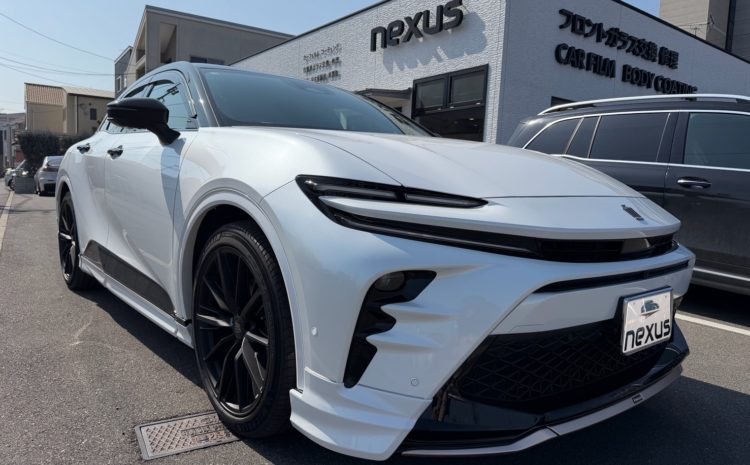 倉敷市のお客様にカーフィルム(シルフィード3％) クラウンスポーツ【nexus株式会社】