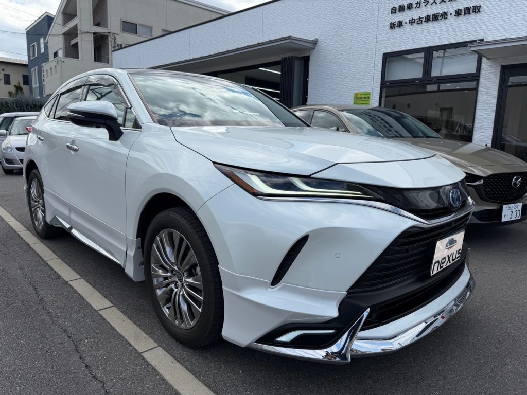 岡山市のお客様にカーフィルム(スタンダード)　ハリアー【nexus株式会社】