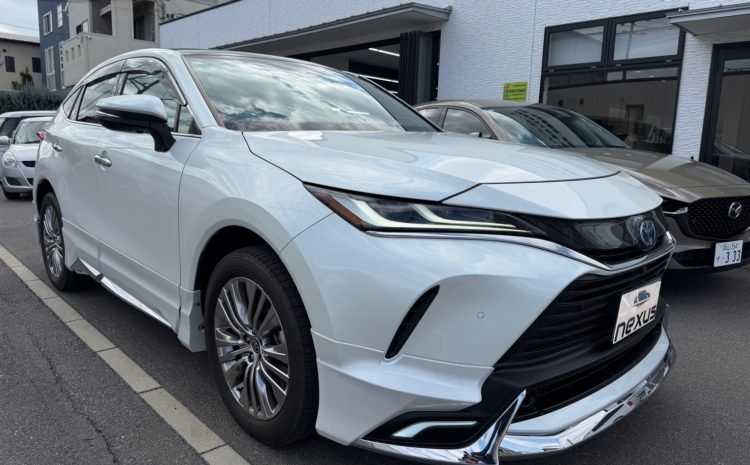 岡山市のお客様にカーフィルム(スタンダード)　ハリアー【nexus株式会社】