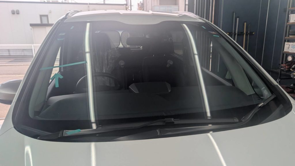 岡山市のお客様にフロントガラス交換 フリード【nexus株式会社】